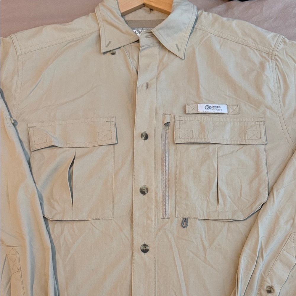 Like New Gander Mountain Guide Series Fishing Shirt